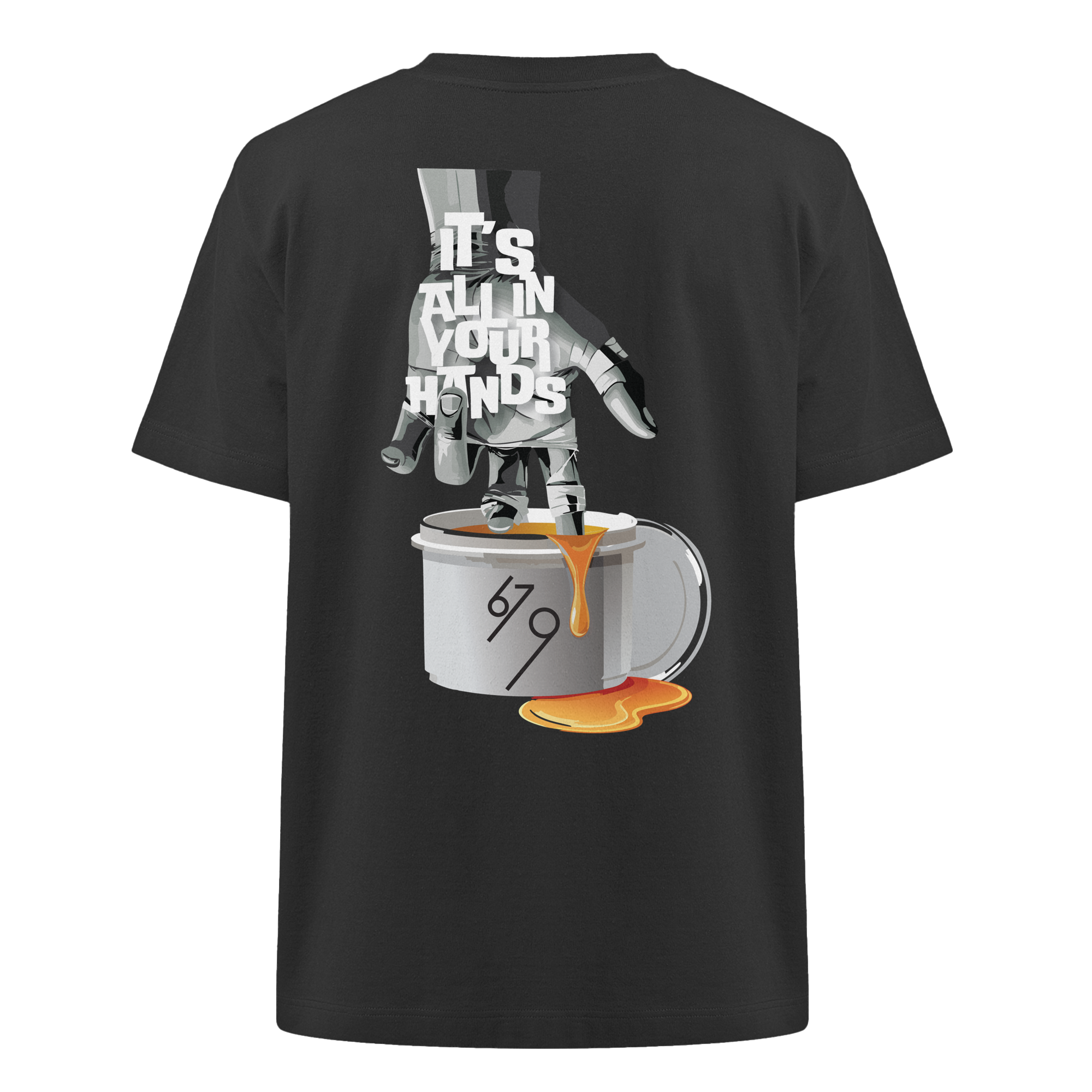 It's All In Your Hands - Heavy Oversized Organic Shirt