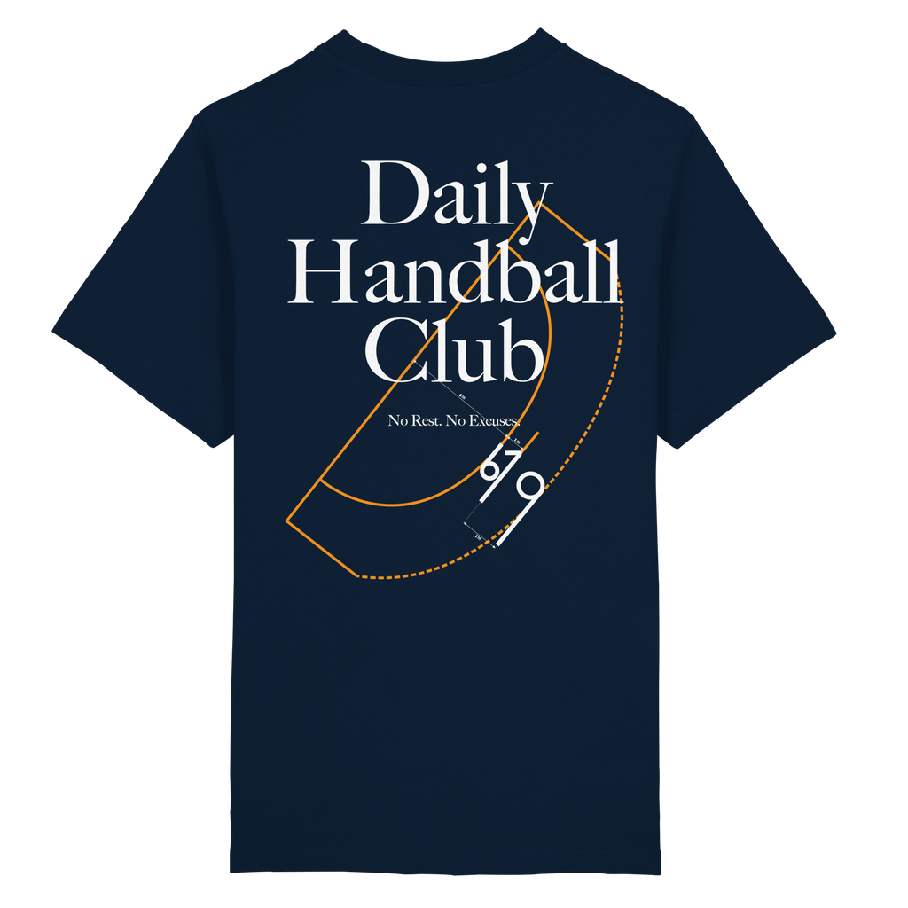 Daily Handball Club - No Rest. No Excuses. - Heavy Oversized Organic Shirt