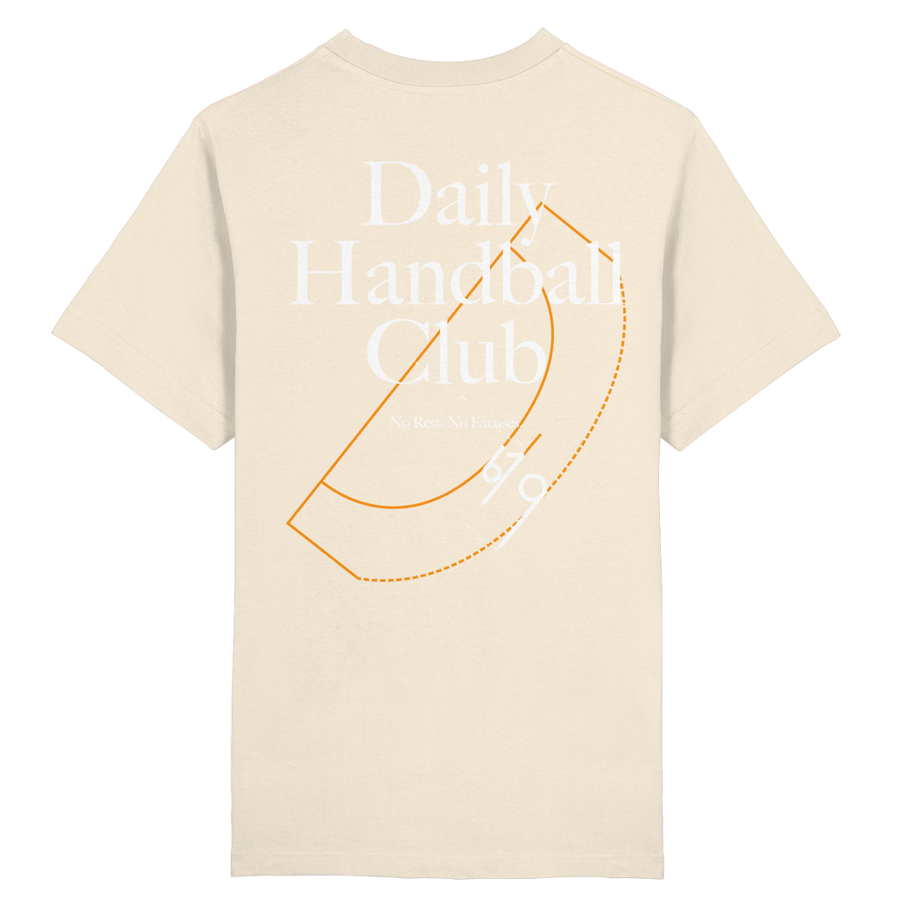 Daily Handball Club - No Rest. No Excuses. - Heavy Oversized Organic Shirt
