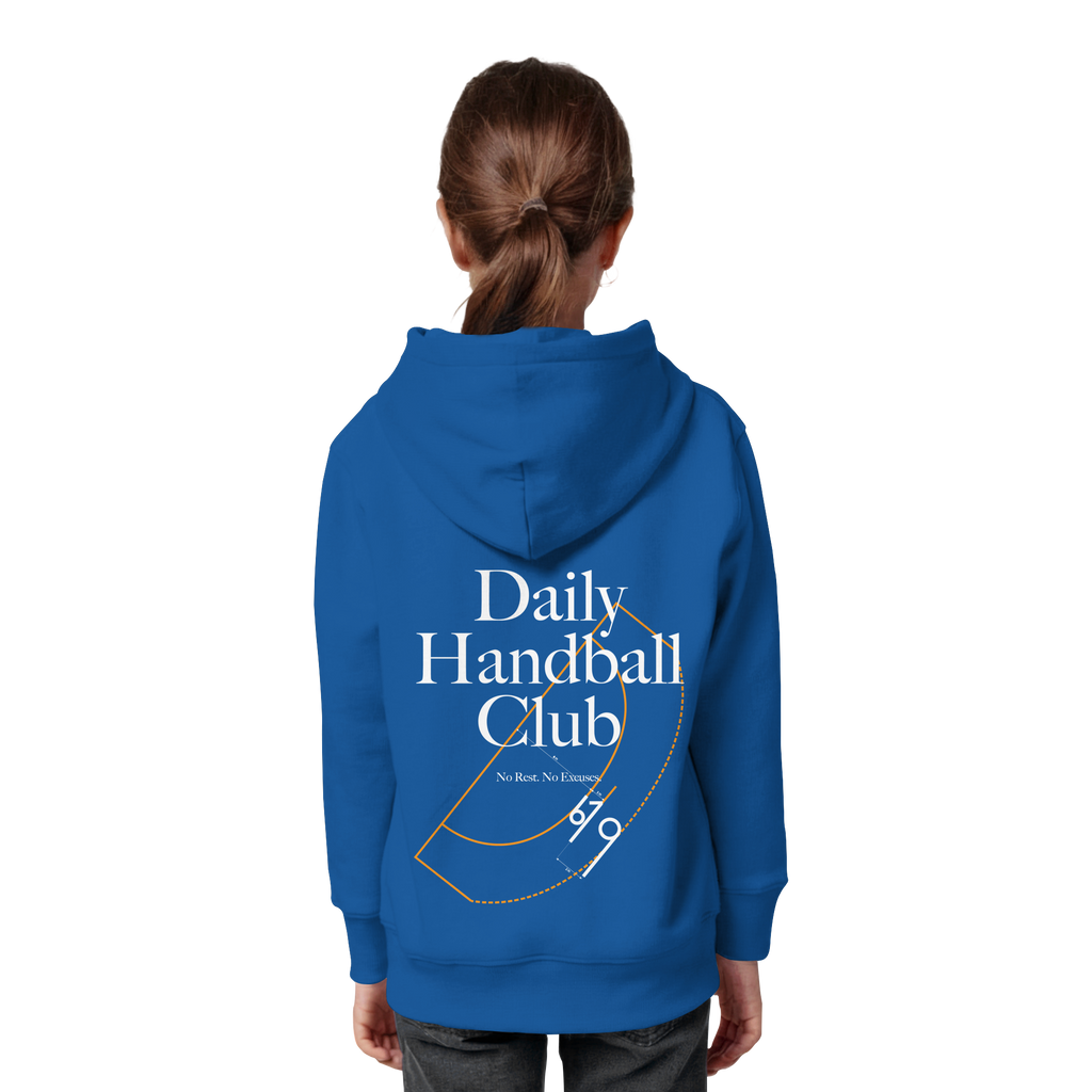 Daily Handball Club - No Rest. No Excuses. - Kids Organic Hoodie