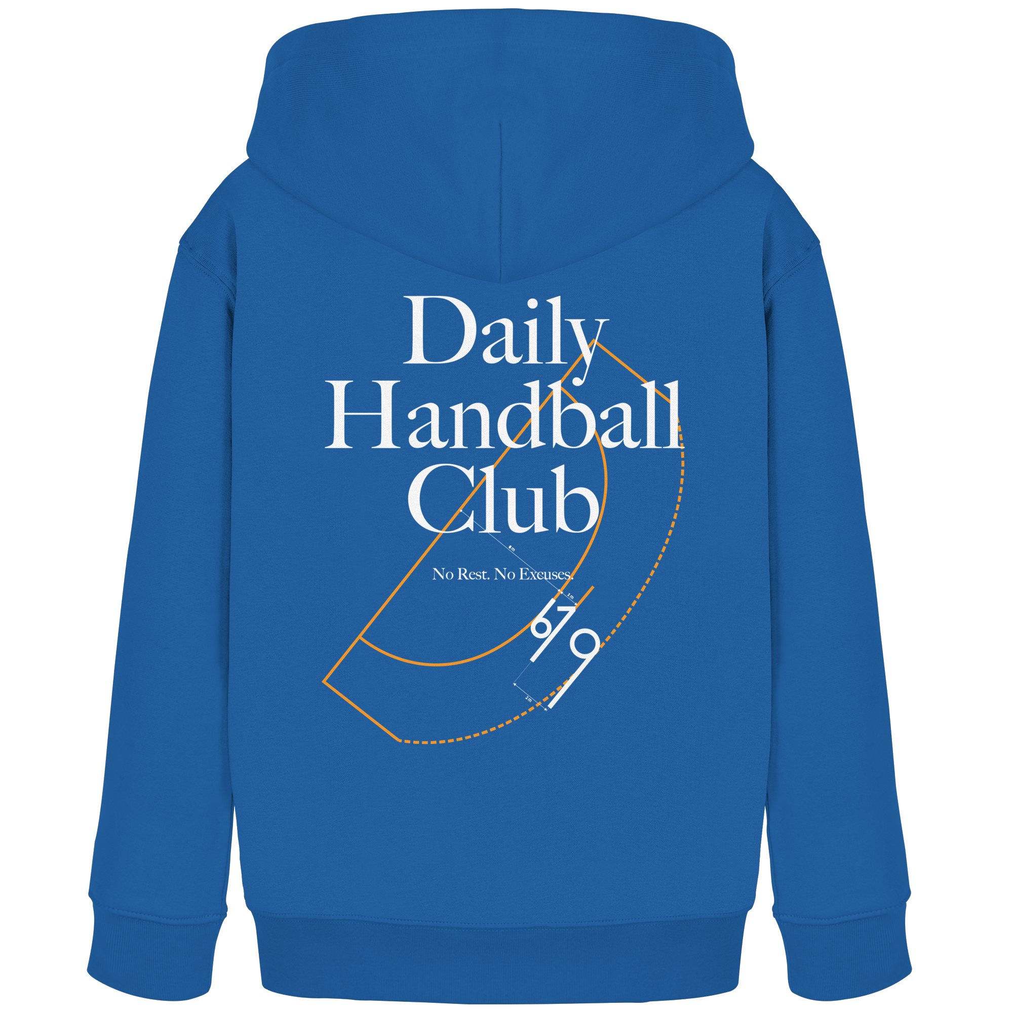 Daily Handball Club - No Rest. No Excuses. - Kids Organic Hoodie