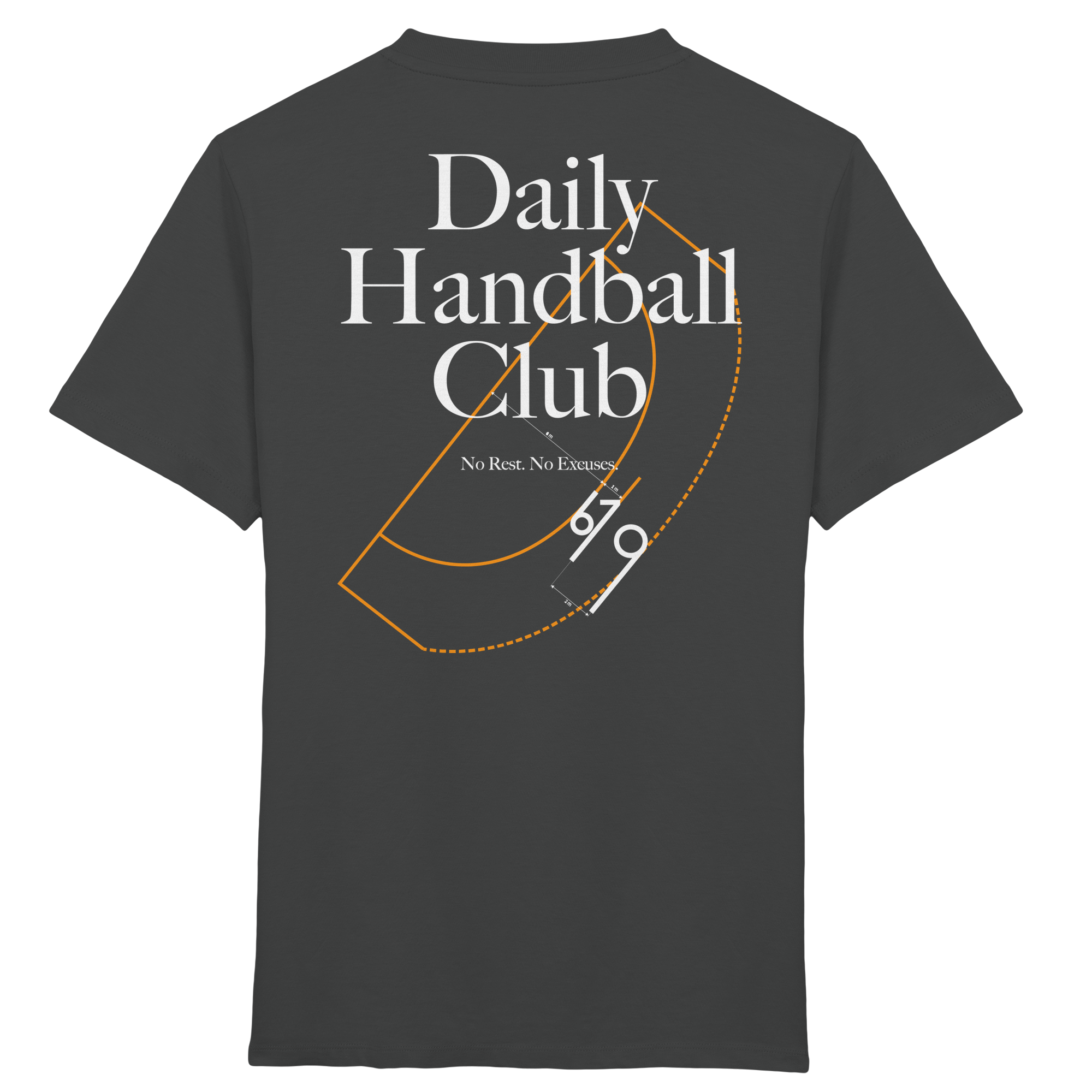 Daily Handball Club - No Rest. No Excuses. - Kids Organic Shirt
