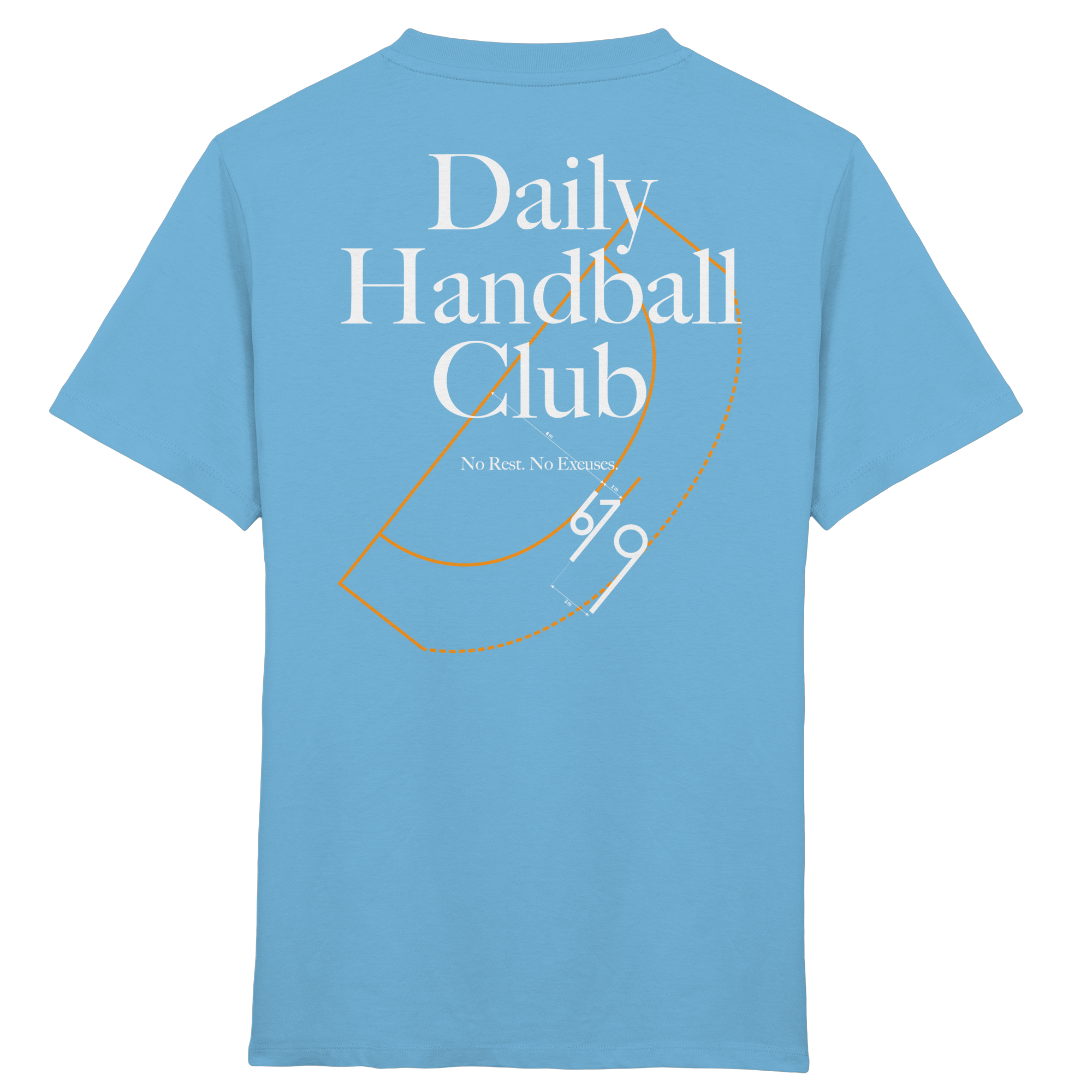 Daily Handball Club - No Rest. No Excuses. - Kids Organic Shirt