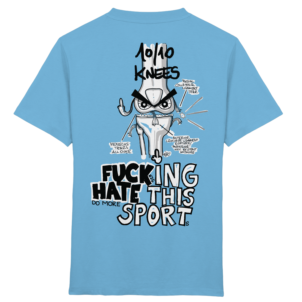 10 of 10 Knees hate this sport - Kids Organic Shirt
