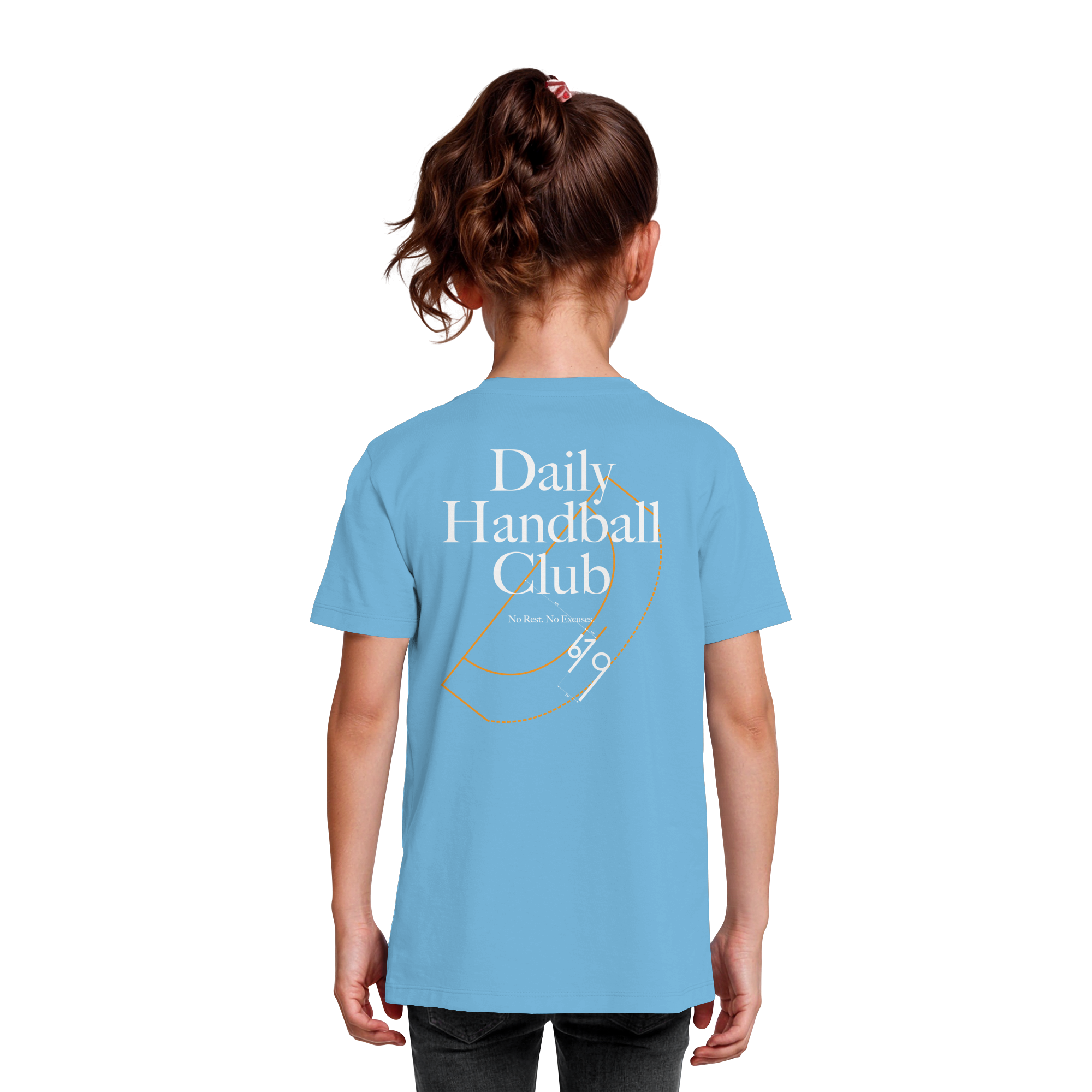 Daily Handball Club - No Rest. No Excuses. - Kids Organic Shirt