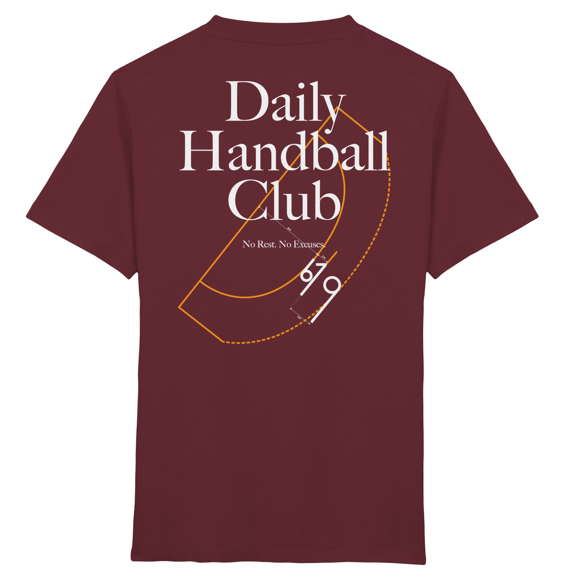 Daily Handball Club - No Rest. No Excuses. - Kids Organic Shirt
