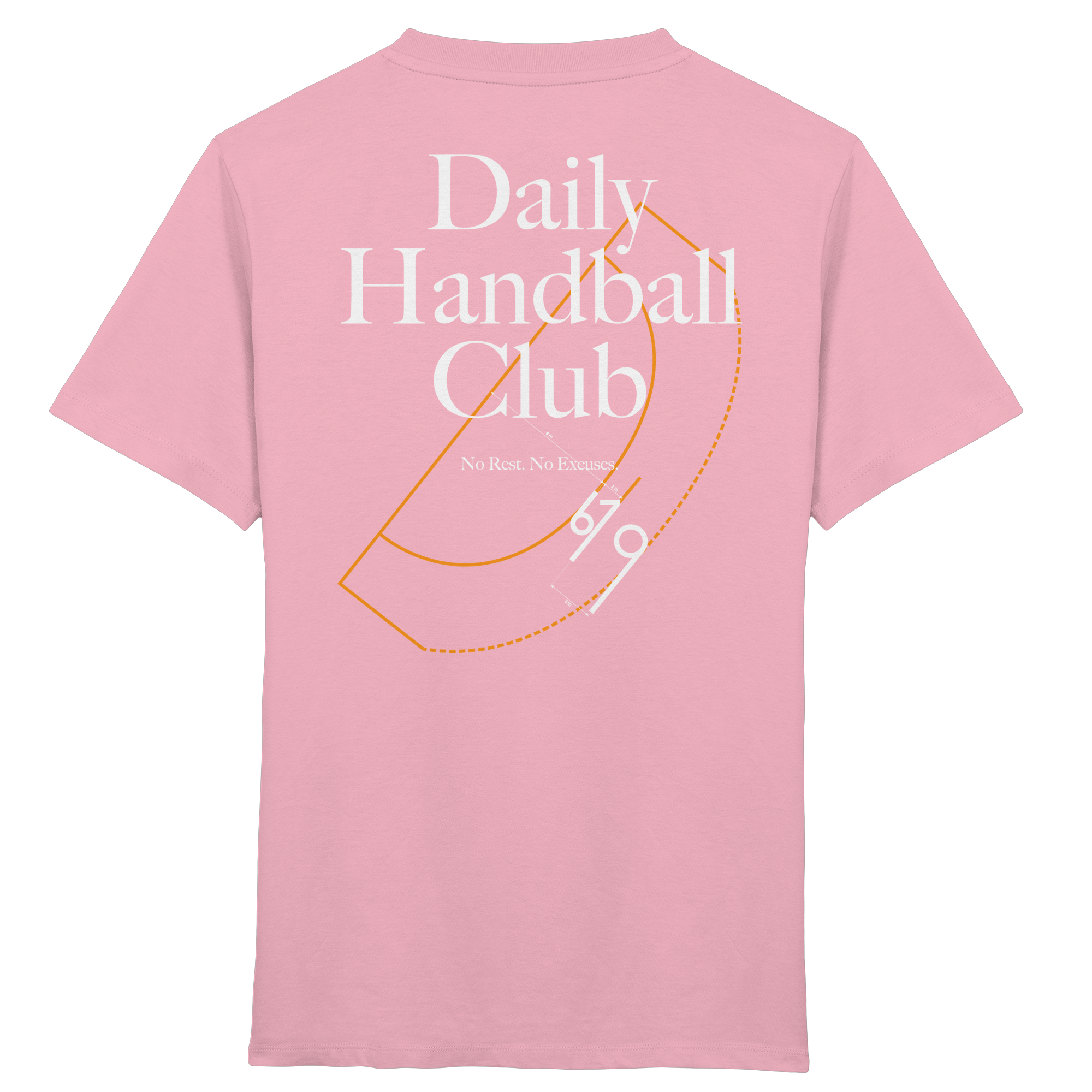 Daily Handball Club - No Rest. No Excuses. - Kids Organic Shirt