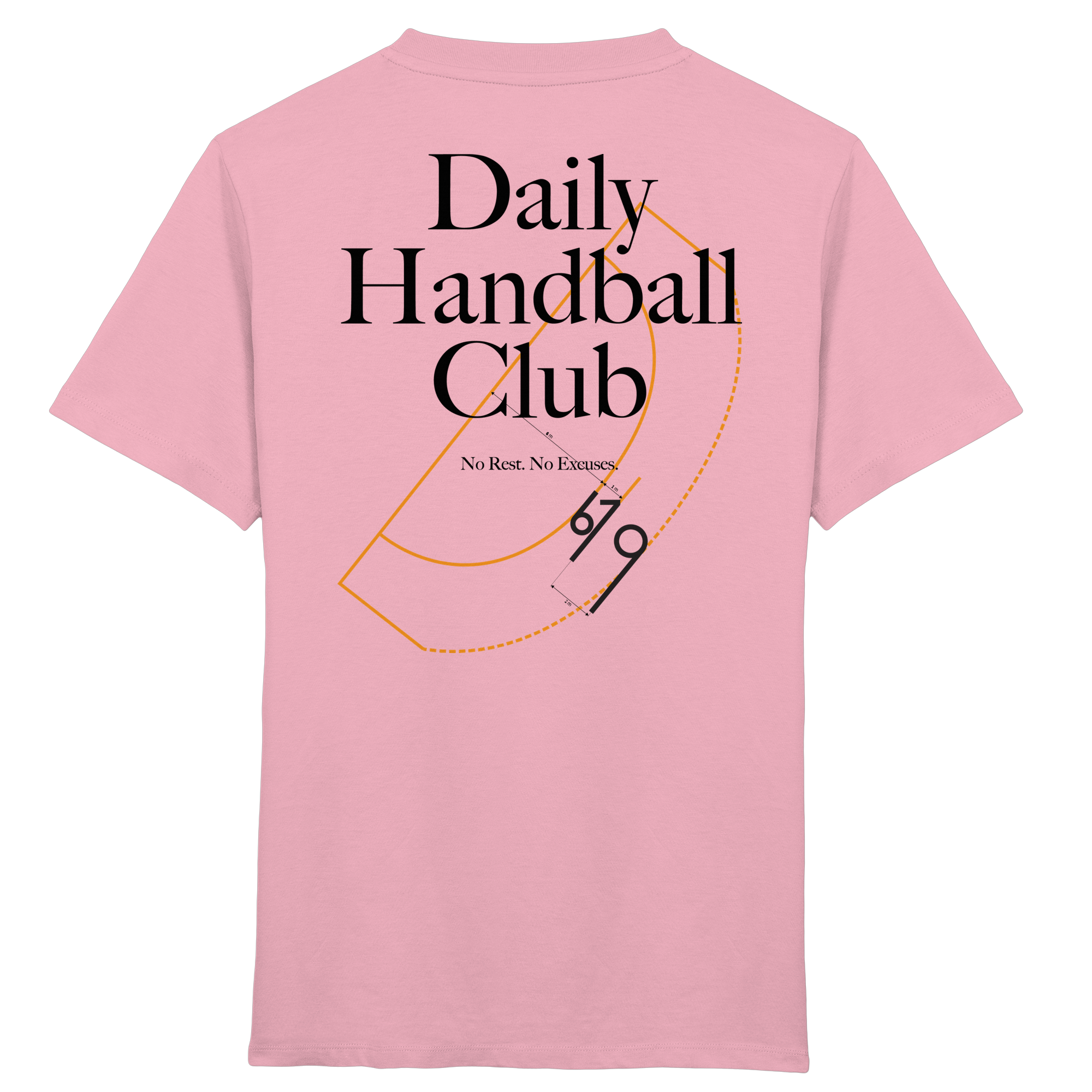 Daily Handball Club - No Rest. No Excuses. - Kids Organic Shirt