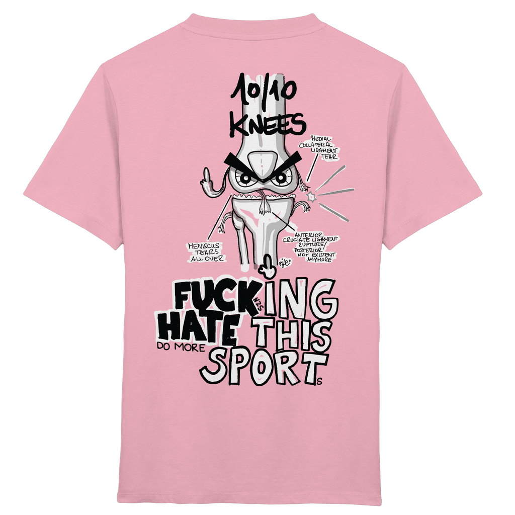 10 of 10 Knees hate this sport - Kids Organic Shirt