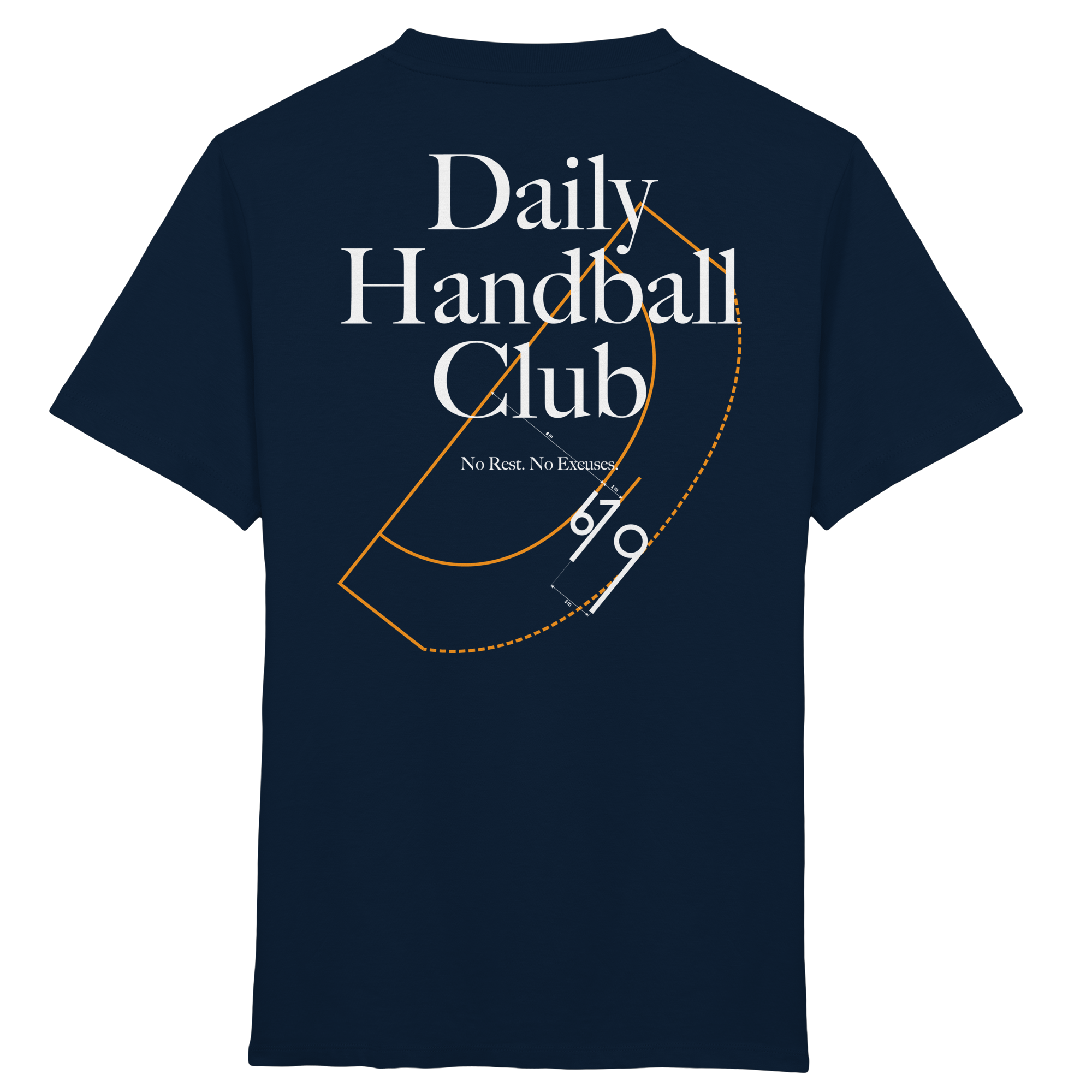 Daily Handball Club - No Rest. No Excuses. - Kids Organic Shirt