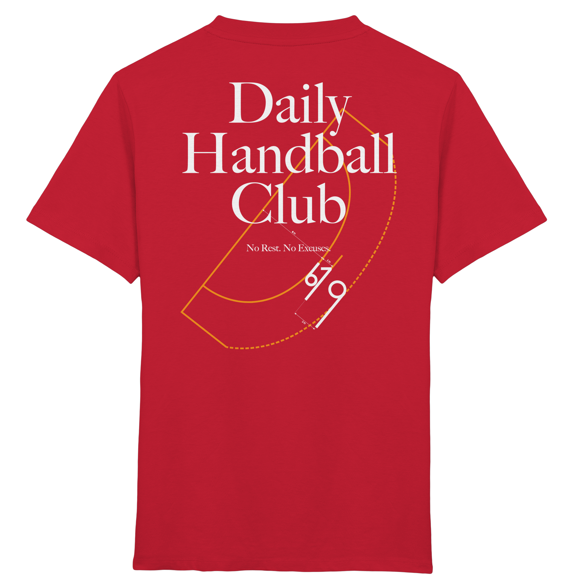 Daily Handball Club - No Rest. No Excuses. - Kids Organic Shirt