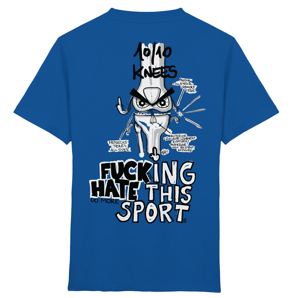 10 of 10 Knees hate this sport - Kids Organic Shirt