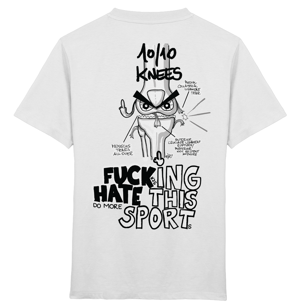 10 of 10 Knees hate this sport - Kids Organic Shirt