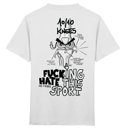 10 of 10 Knees hate this sport - Kids Organic Shirt
