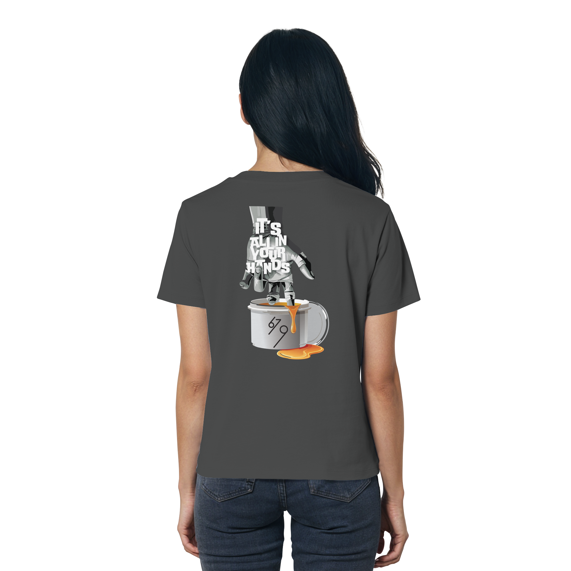 It's All In Your Hands - Ladies Organic Shirt