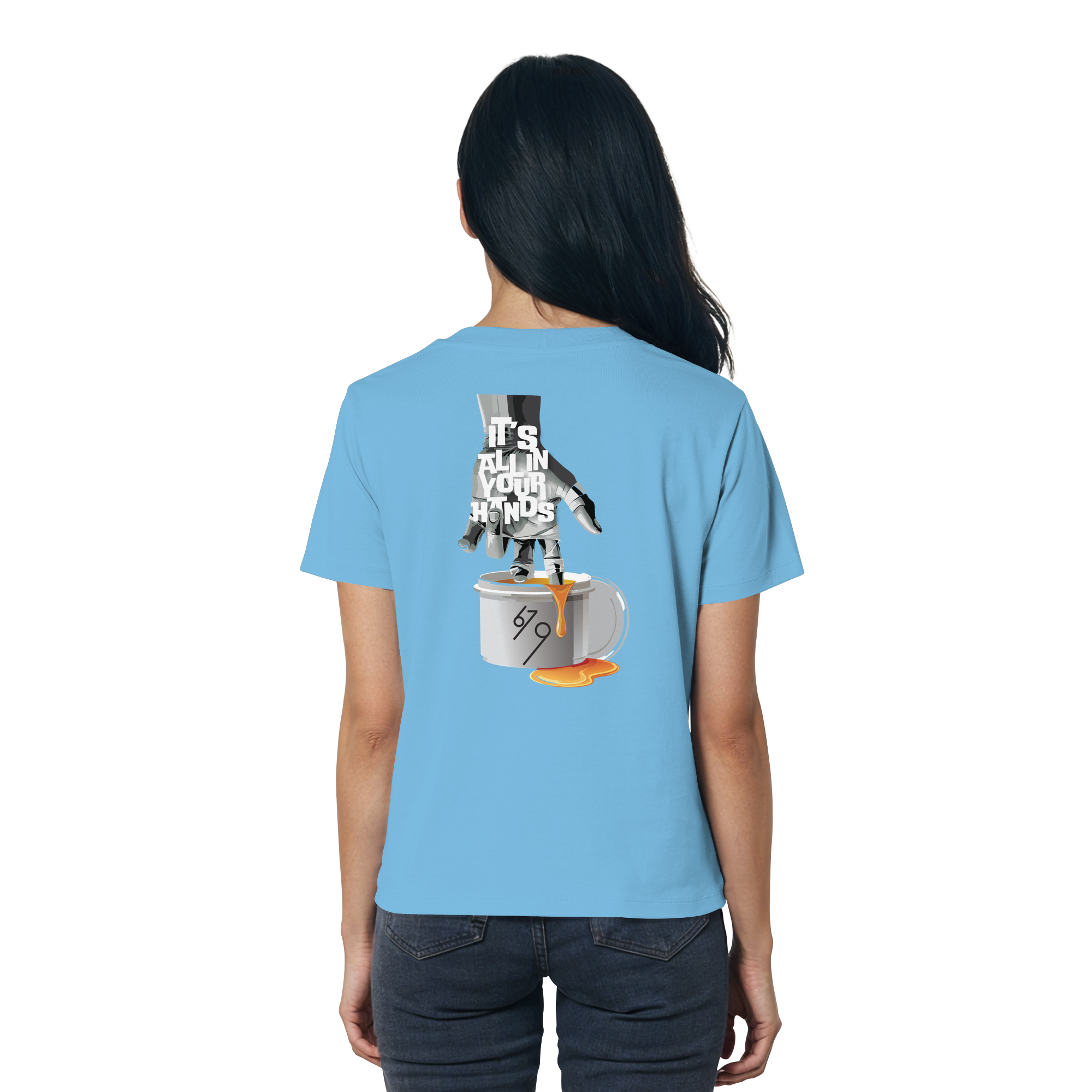 It's All In Your Hands - Ladies Organic Shirt