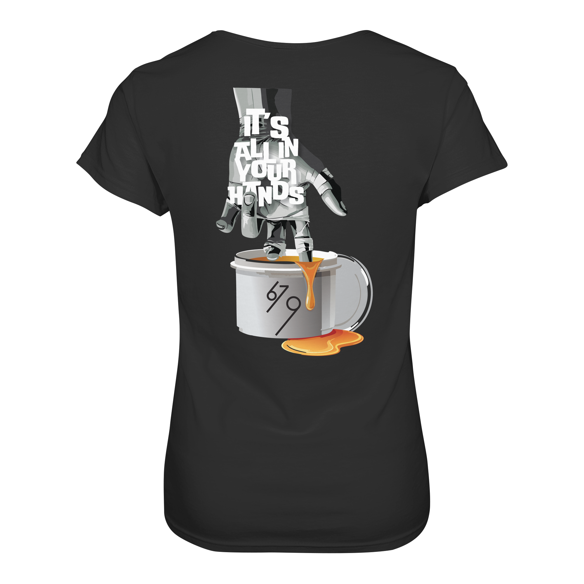 It's All In Your Hands - Ladies Organic Shirt