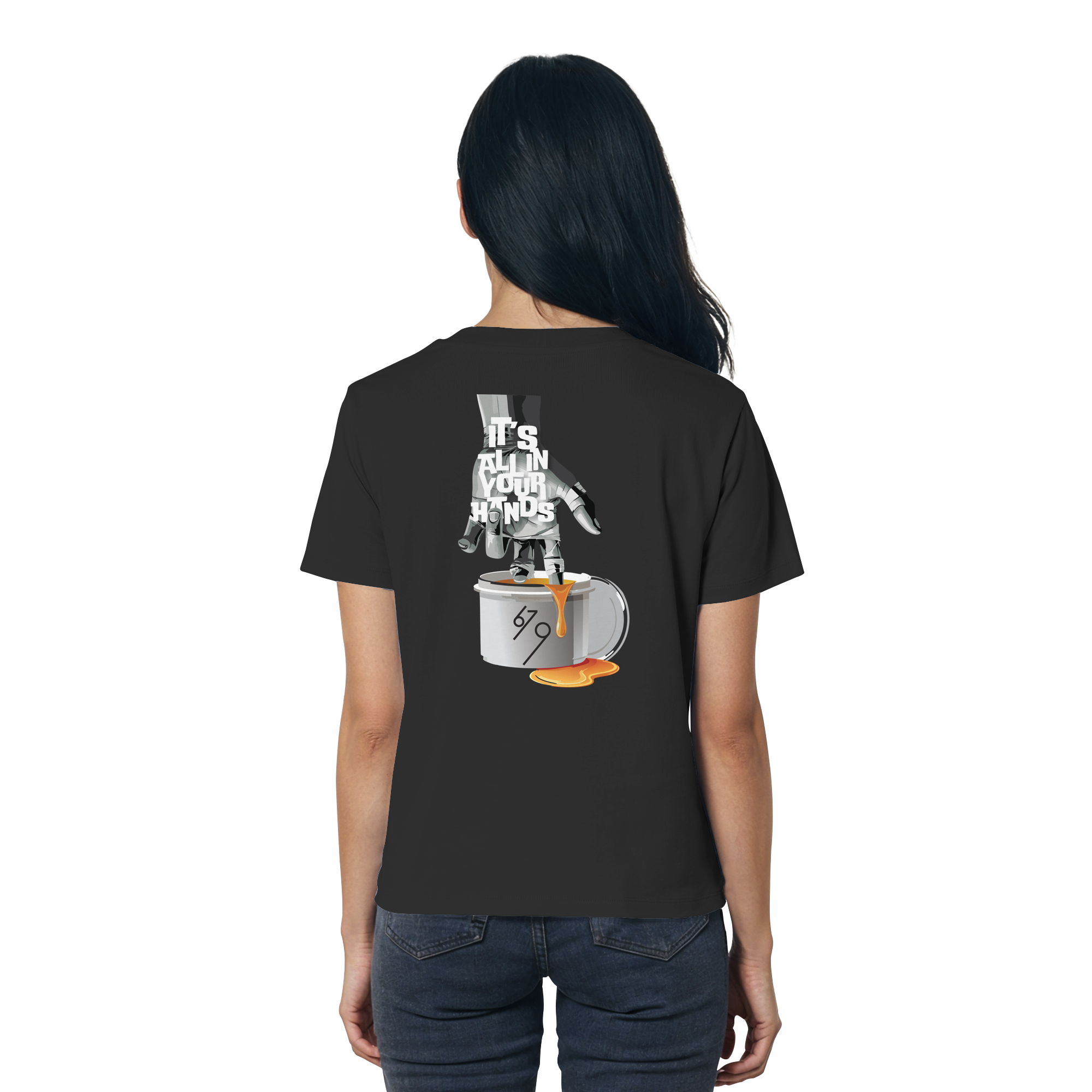 It's All In Your Hands - Ladies Organic Shirt