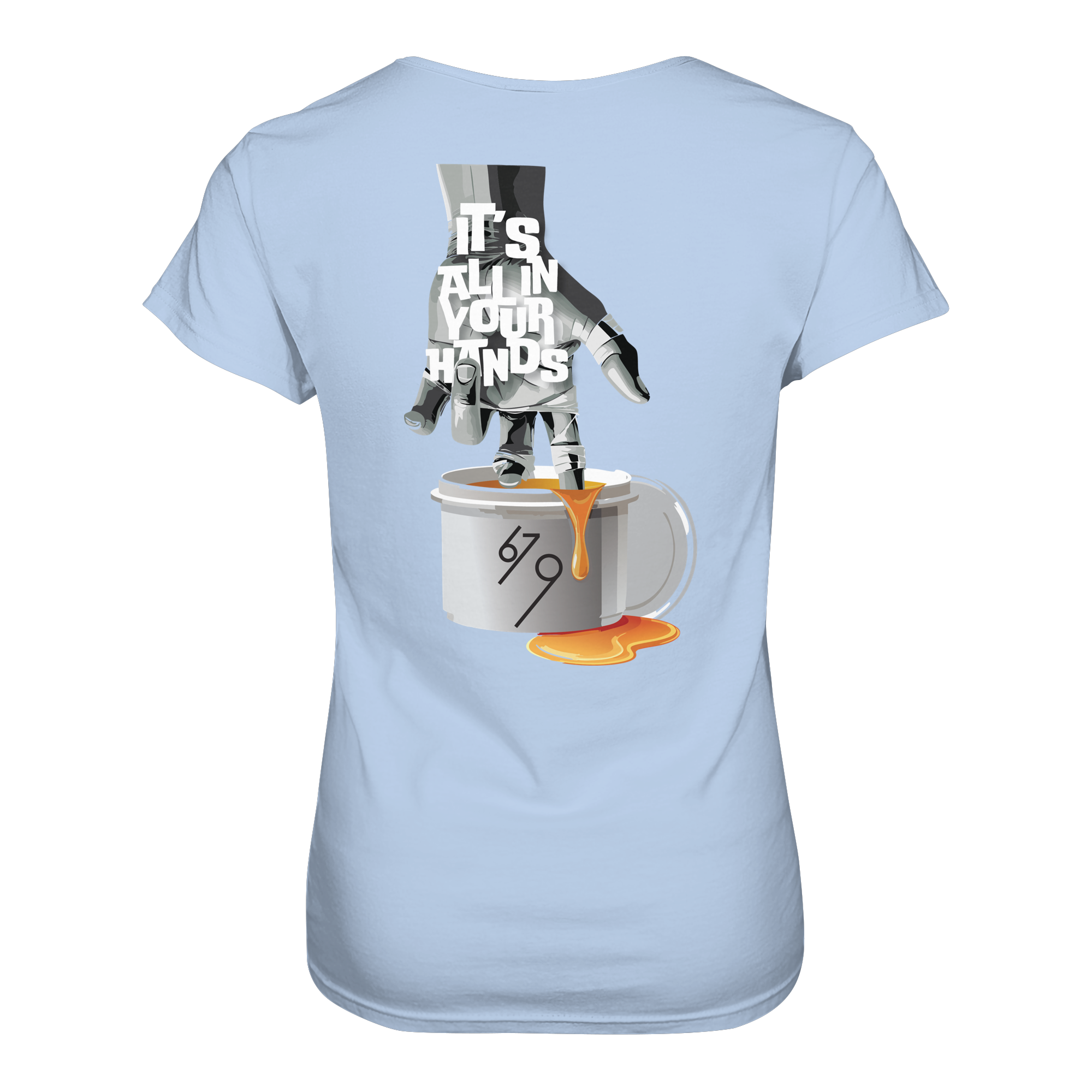 It's All In Your Hands - Ladies Organic Shirt