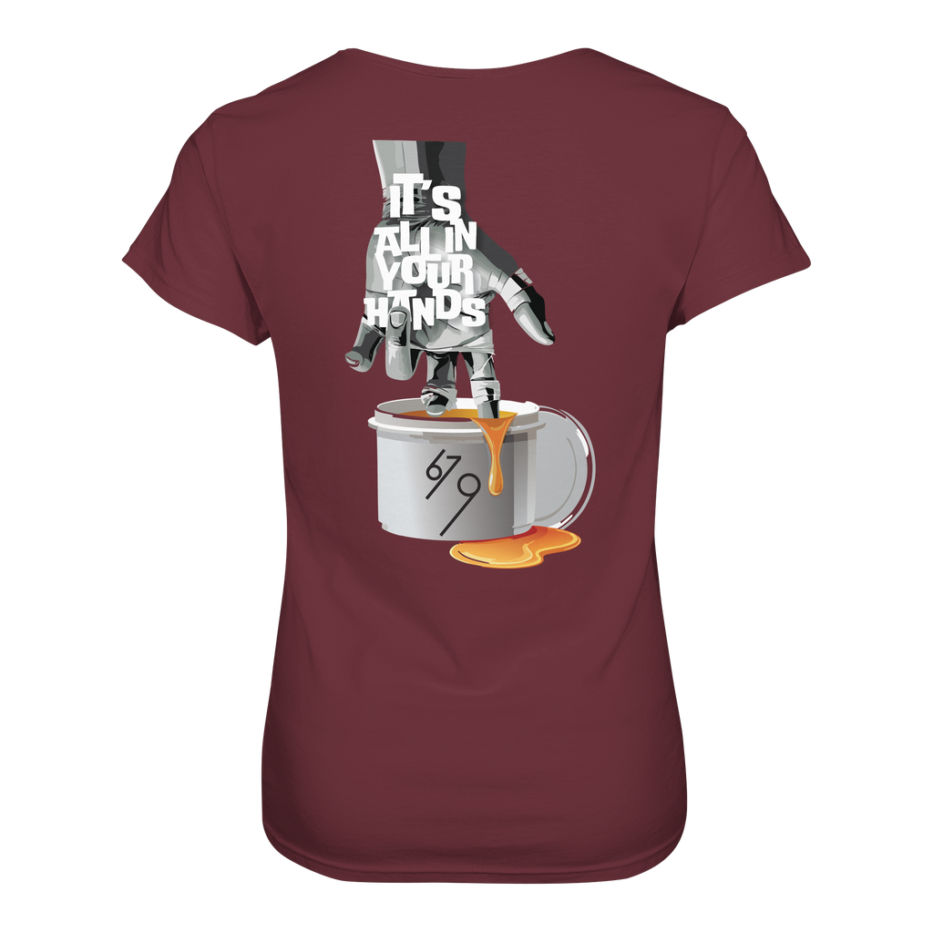 It's All In Your Hands - Ladies Organic Shirt