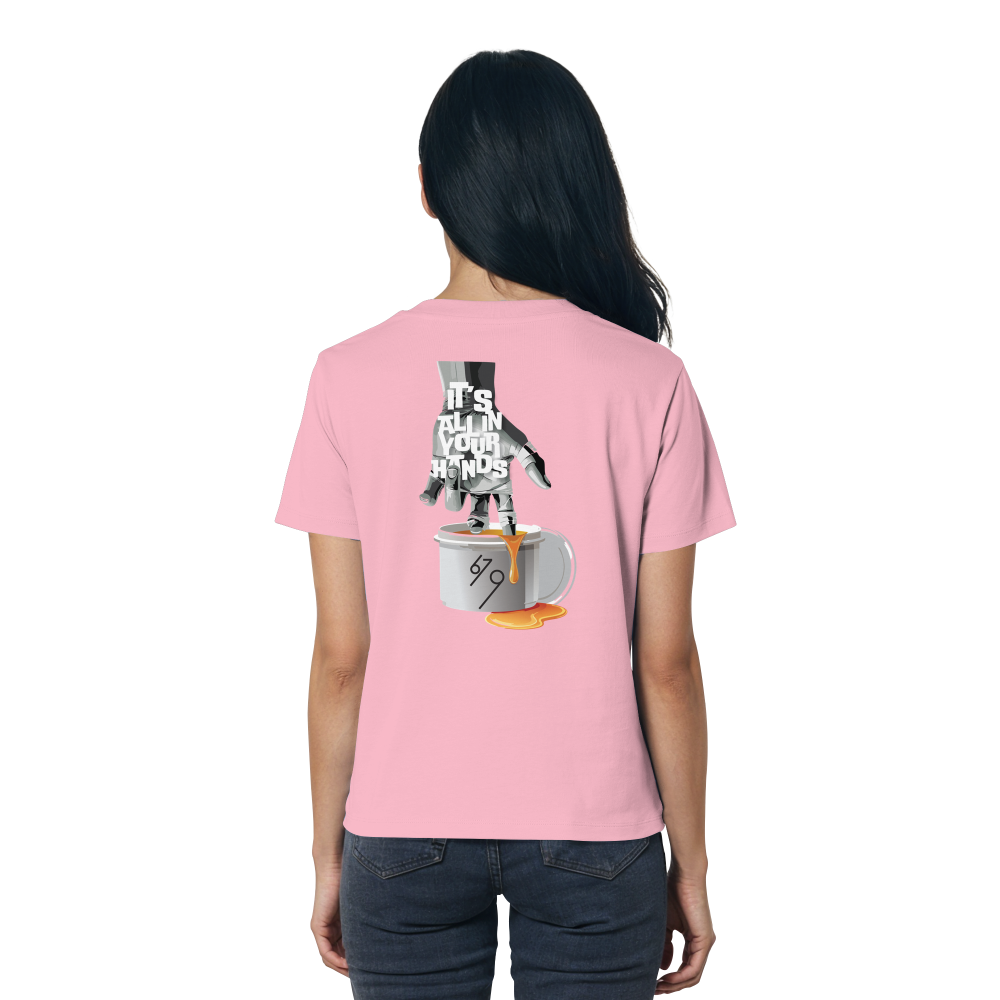 It's All In Your Hands - Ladies Organic Shirt