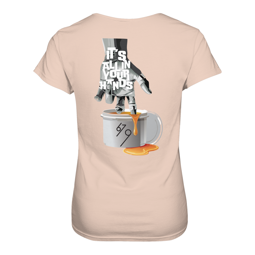 It's All In Your Hands - Ladies Organic Shirt