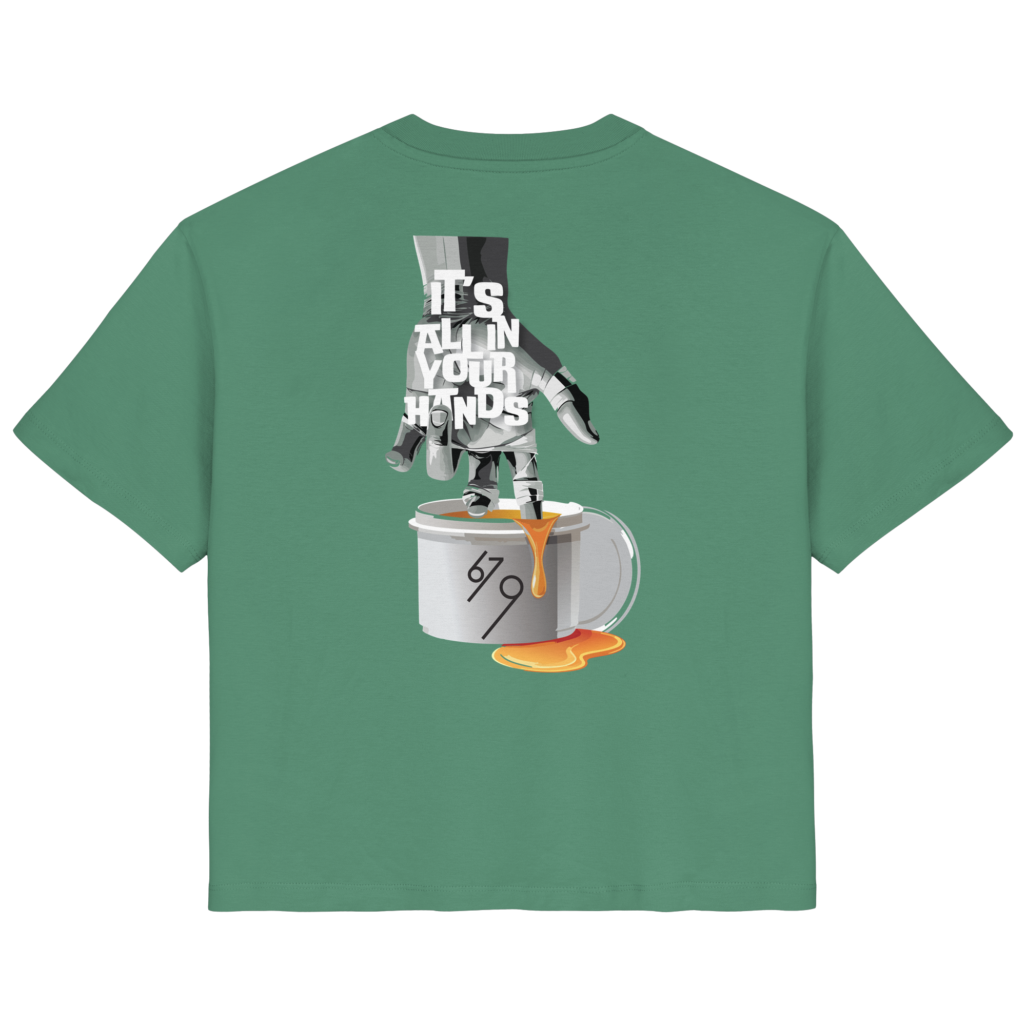 It's All In Your Hands - Ladies Organic Shirt