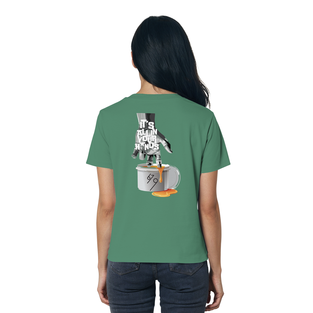 It's All In Your Hands - Ladies Organic Shirt