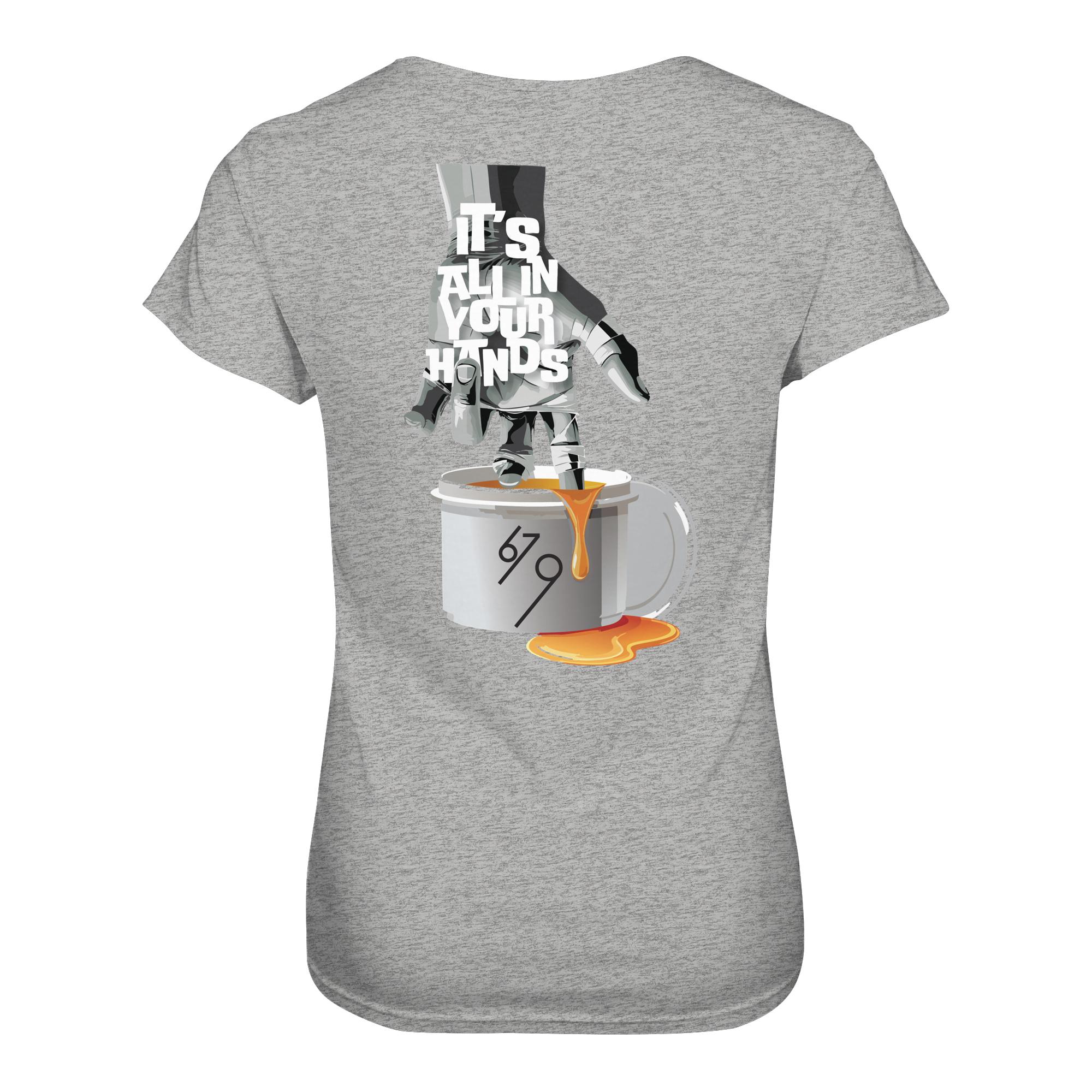 It's All In Your Hands - Ladies Organic Shirt