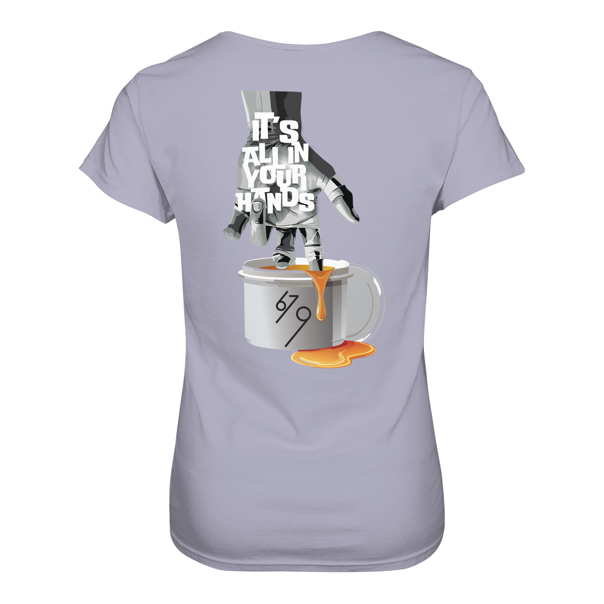 It's All In Your Hands - Ladies Organic Shirt