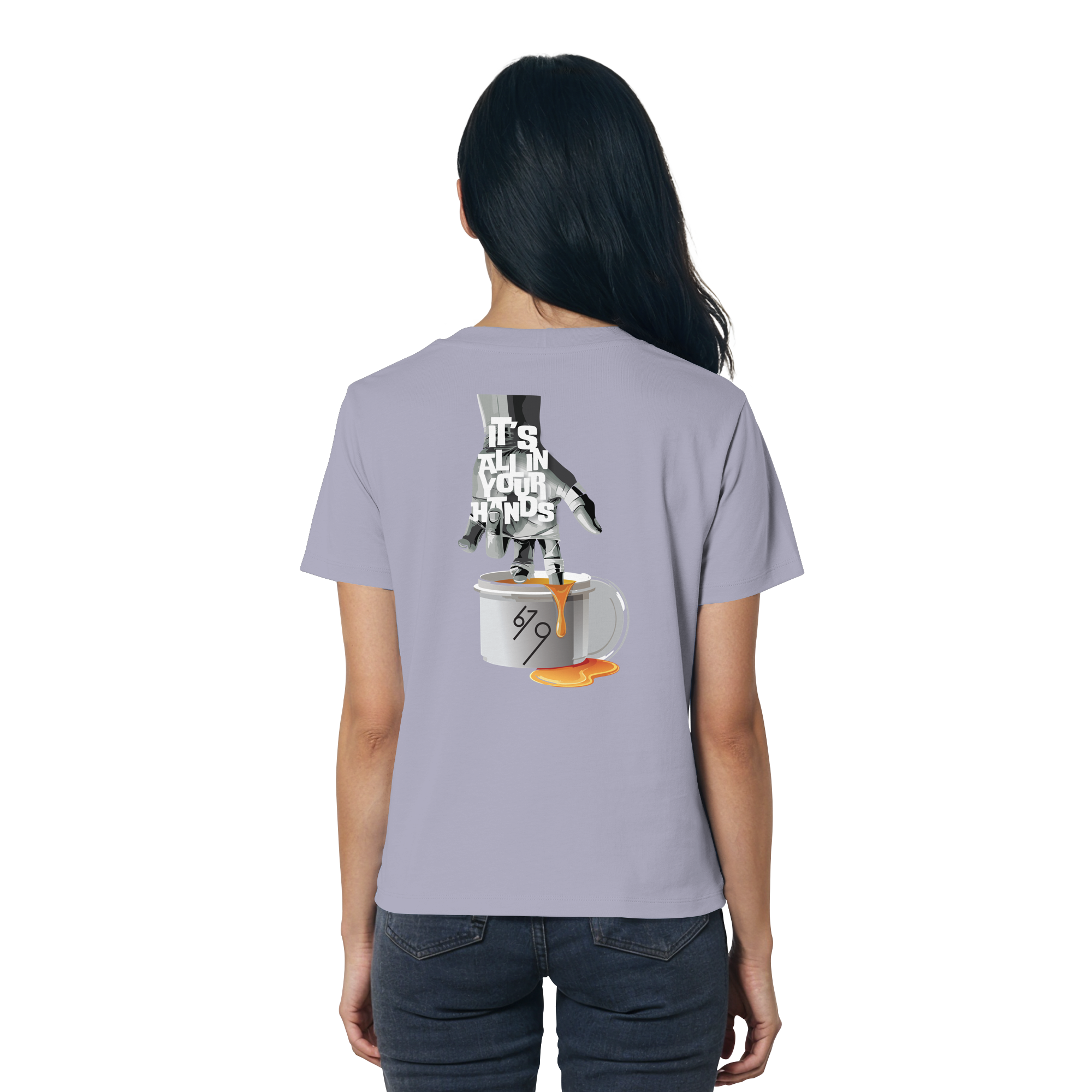 It's All In Your Hands - Ladies Organic Shirt