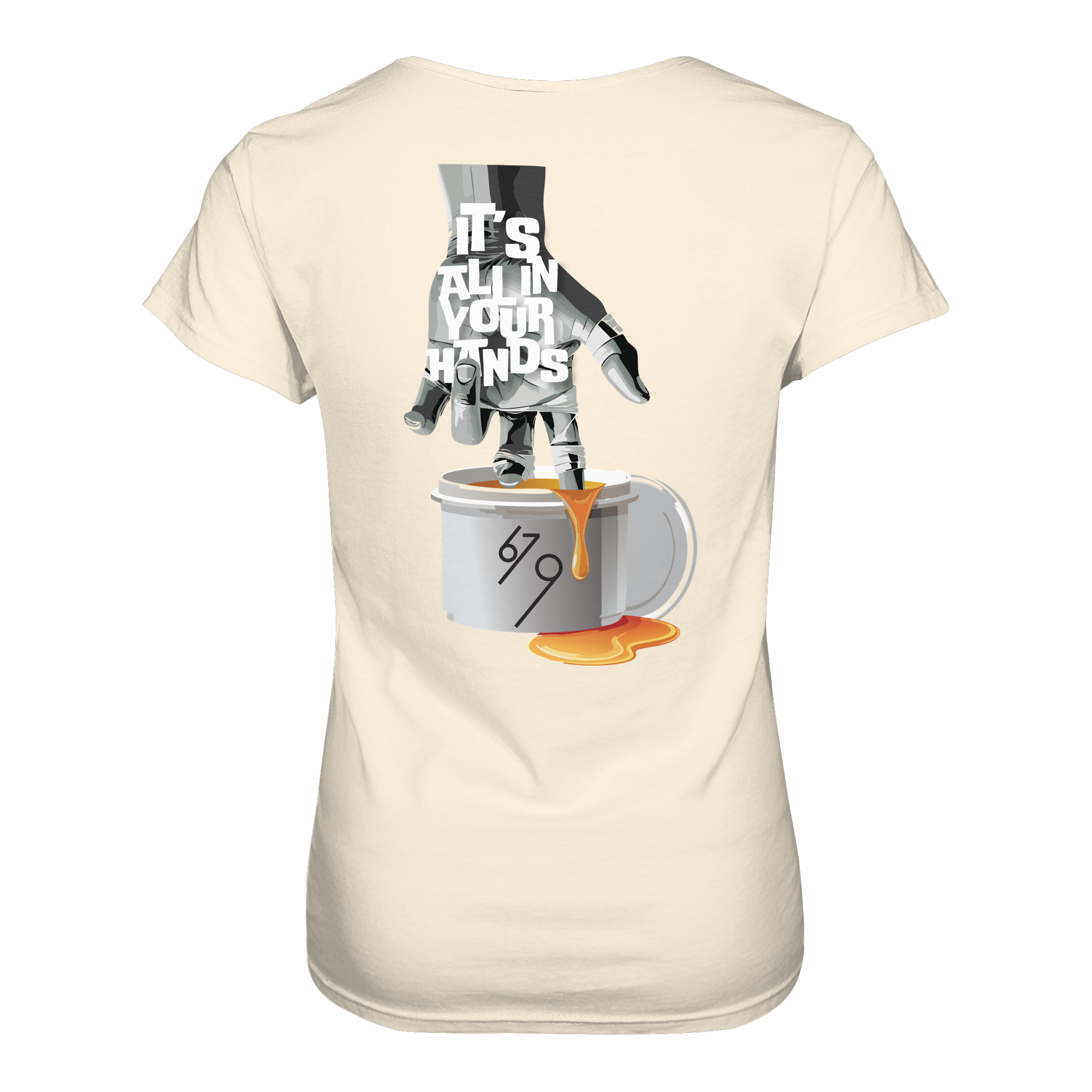 It's All In Your Hands - Ladies Organic Shirt