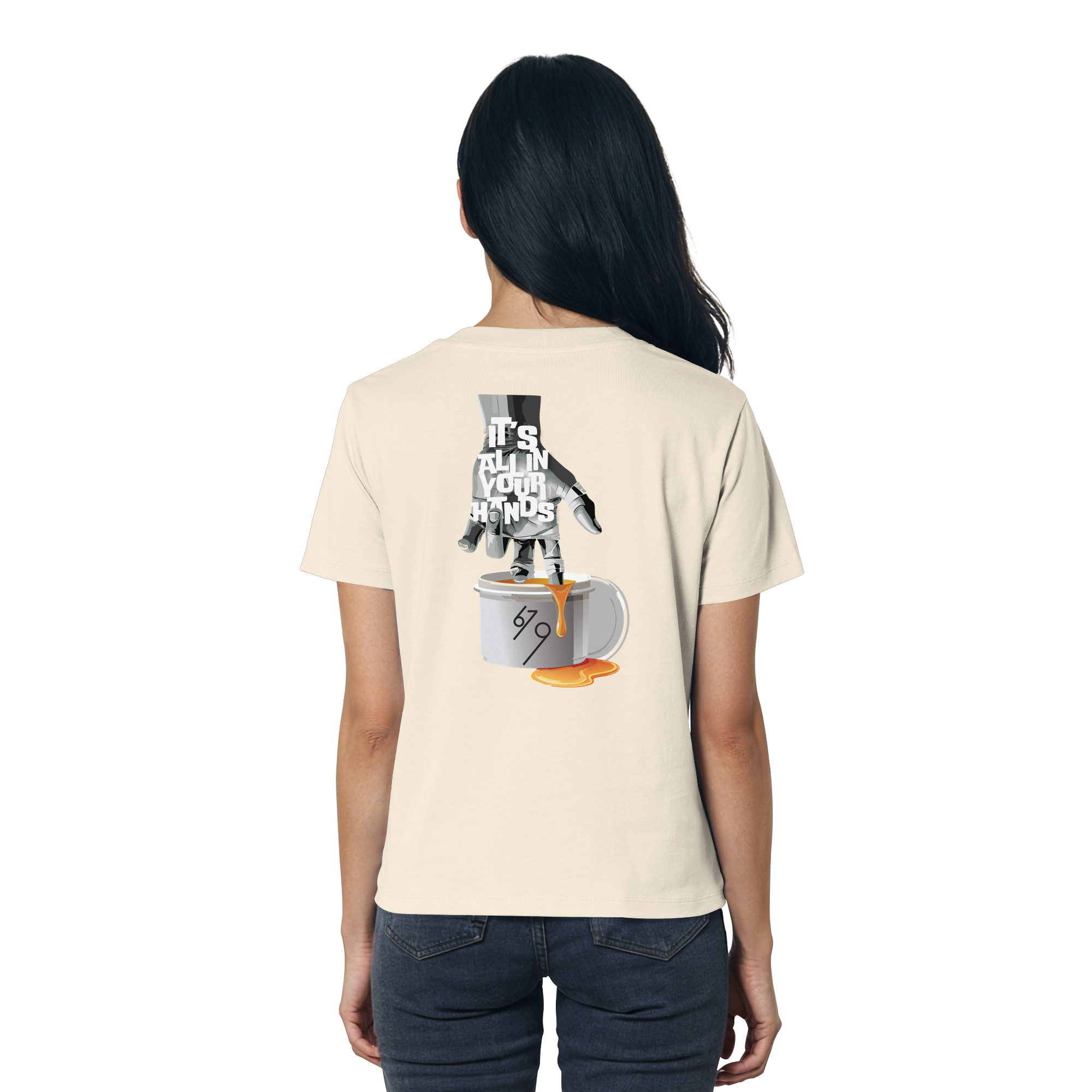 It's All In Your Hands - Ladies Organic Shirt