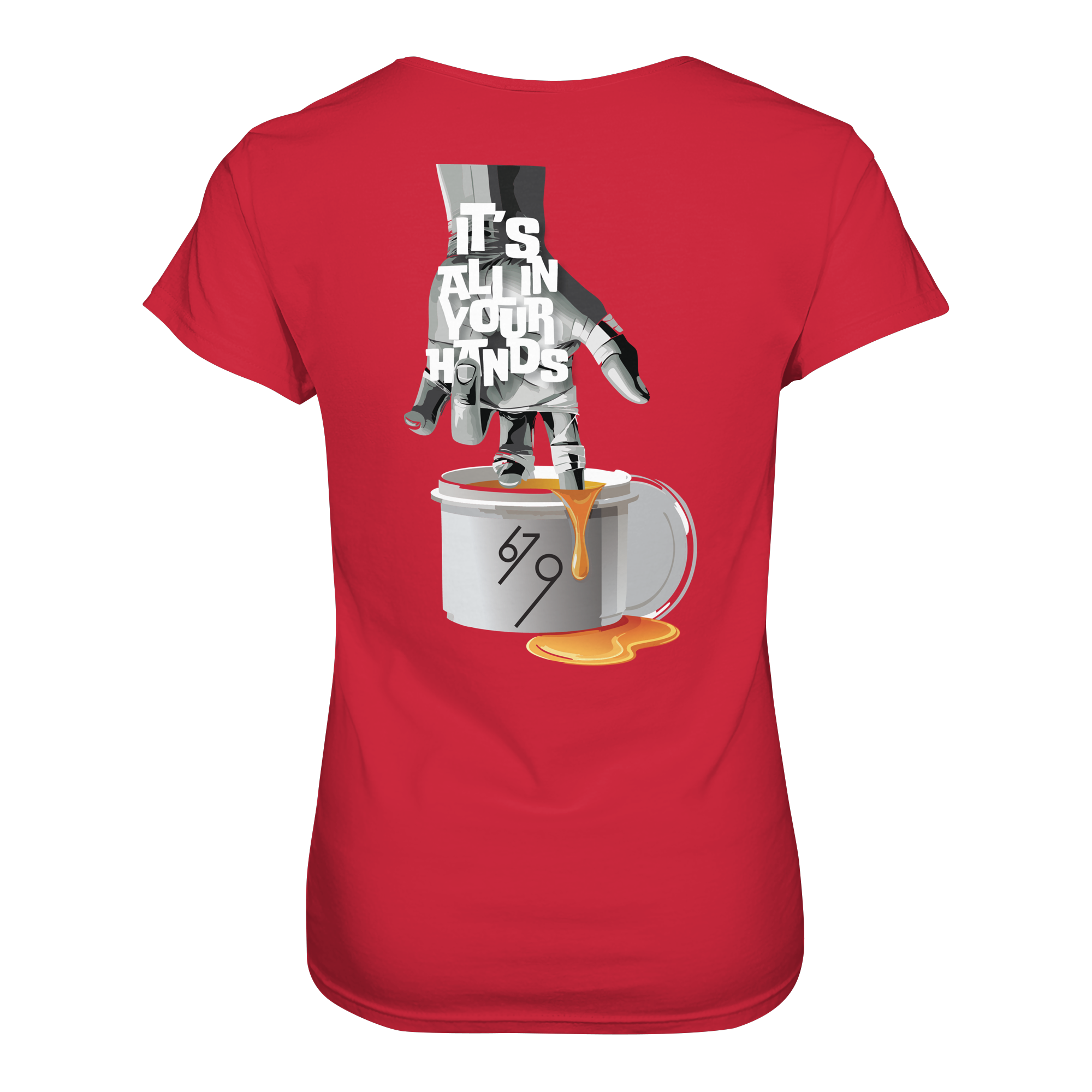 It's All In Your Hands - Ladies Organic Shirt