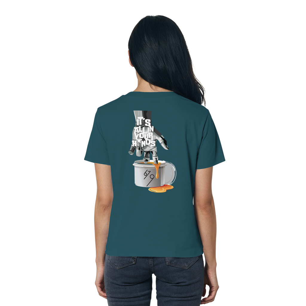It's All In Your Hands - Ladies Organic Shirt