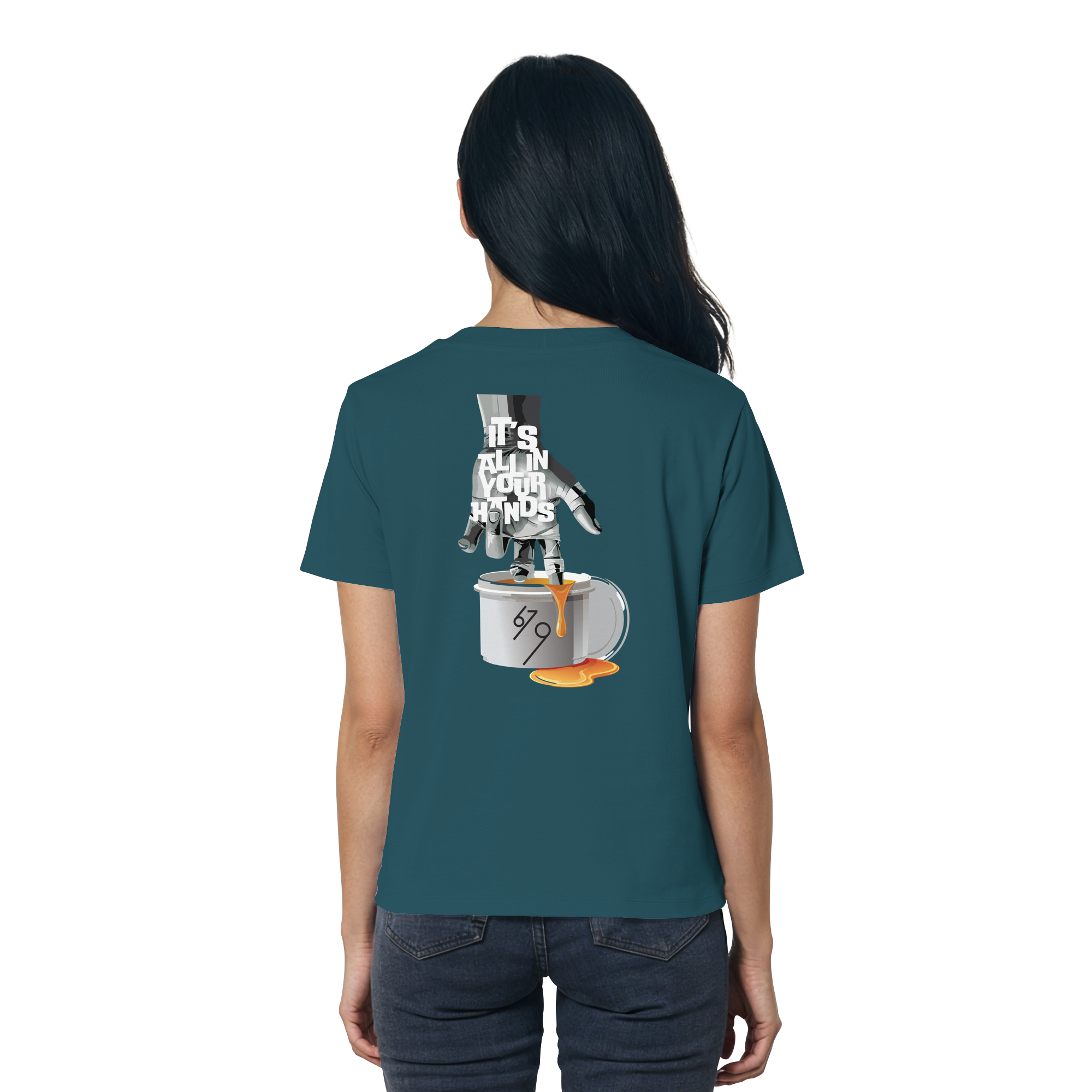 It's All In Your Hands - Ladies Organic Shirt