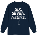 SIX. SEVEN. NEUNE. – Keeper Edition - Organic Heavy Oversized Longsleeve T-Shirt