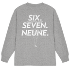 SIX. SEVEN. NEUNE. – Keeper Edition - Organic Heavy Oversized Longsleeve T-Shirt