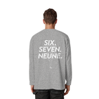 SIX. SEVEN. NEUNE. – Keeper Edition - Organic Heavy Oversized Longsleeve T-Shirt