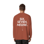SIX. SEVEN. NEUNE. – Keeper Edition - Organic Heavy Oversized Longsleeve T-Shirt