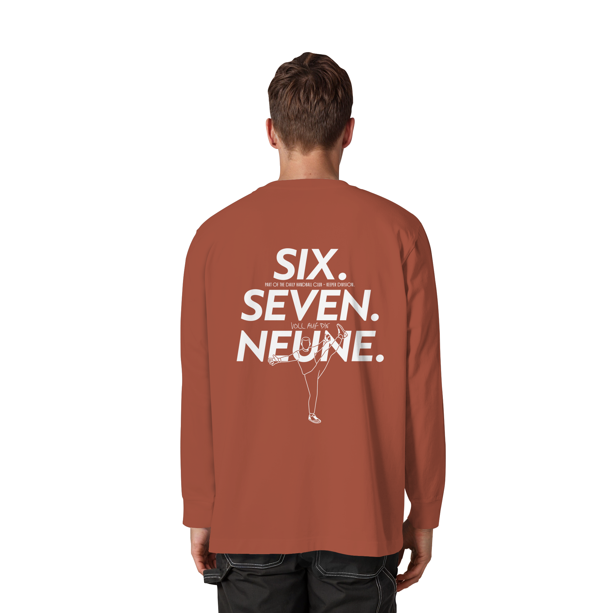 SIX. SEVEN. NEUNE. – Keeper Edition - Organic Heavy Oversized Longsleeve T-Shirt