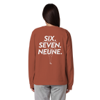 SIX. SEVEN. NEUNE. – Keeper Edition - Organic Heavy Oversized Longsleeve T-Shirt