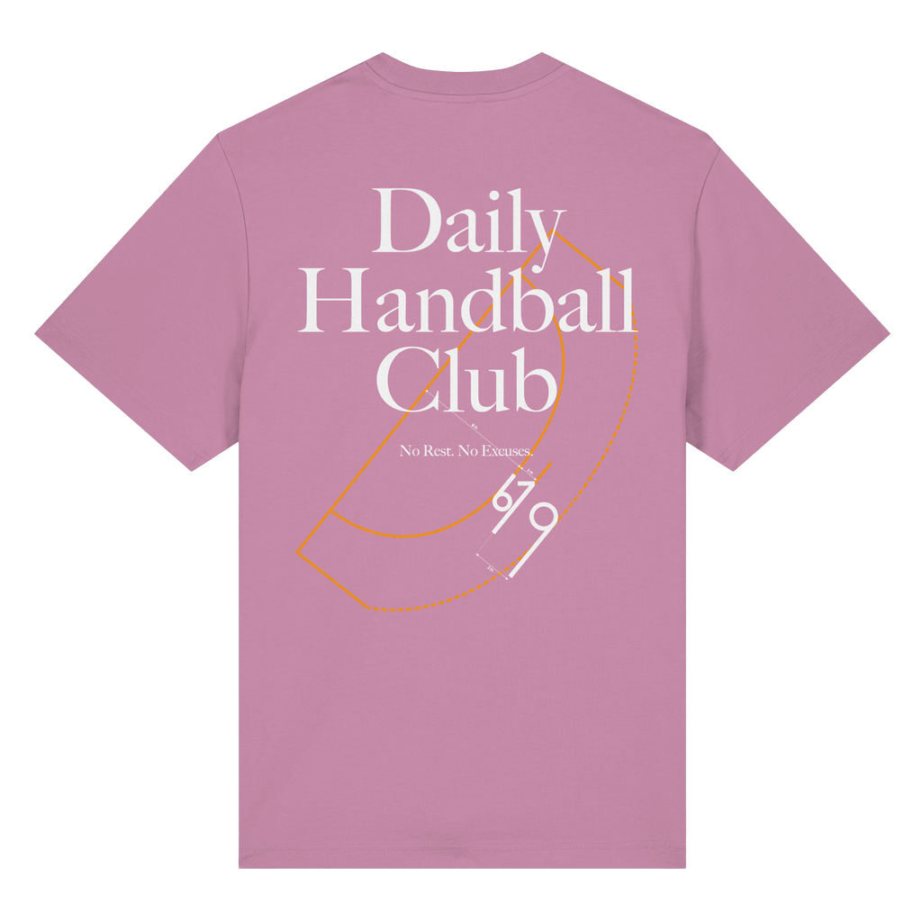 Daily Handball Club - No Rest. No Excuses. - Organic Heavy T-Shirt