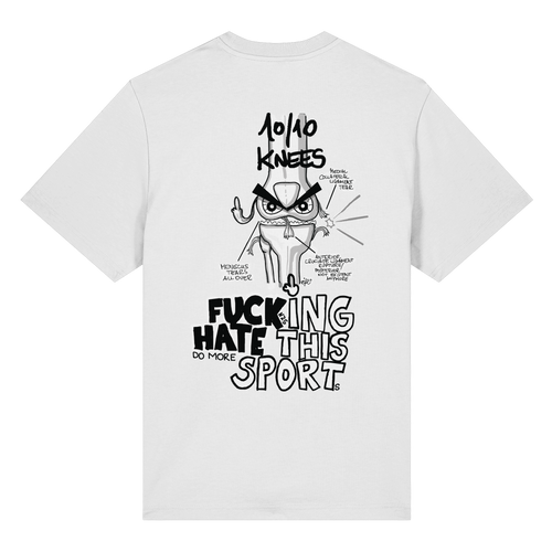 10 of 10 Knees hate this sport - Organic Heavy T-Shirt