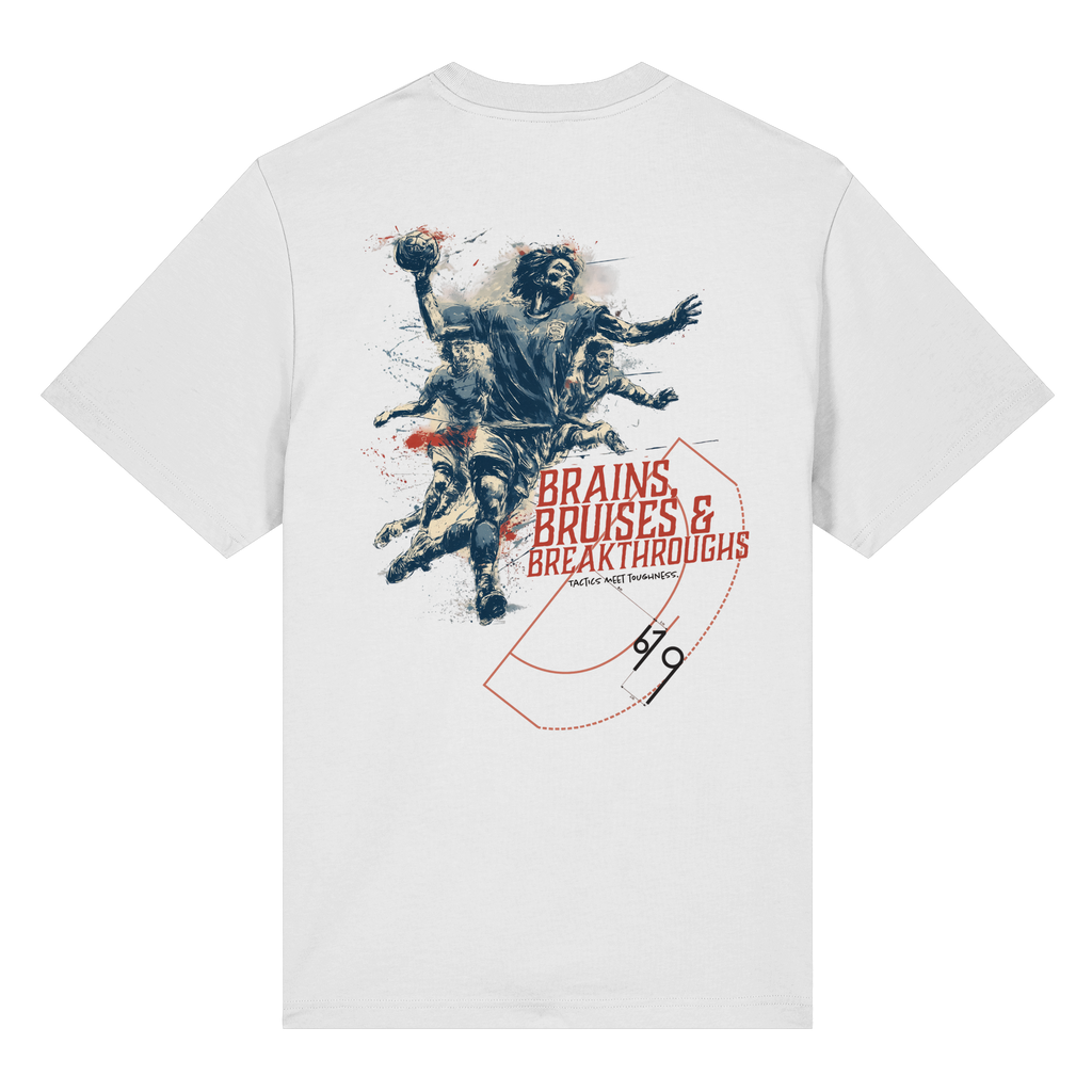 Brains, Bruises and Breakthroughs - Organic Heavy T-Shirt