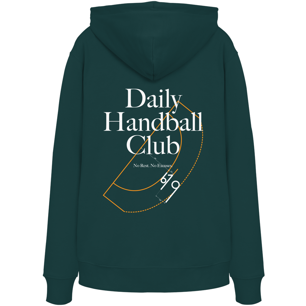 Daily Handball Club - No Rest. No Excuses. - Organic Hoodie