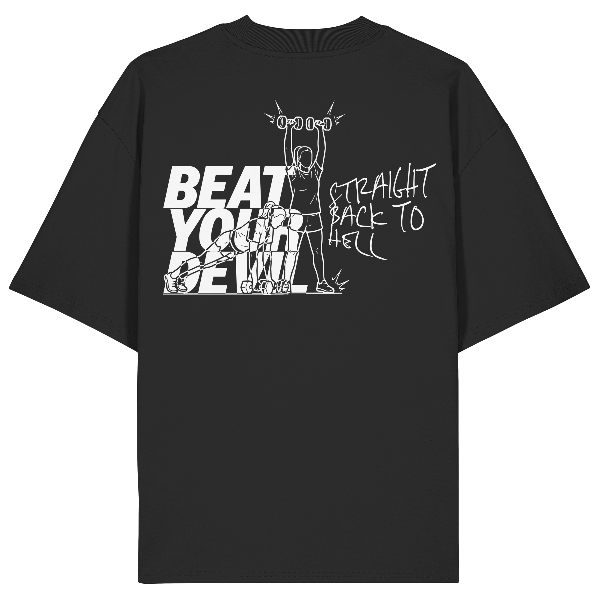 BEAT YOUR DEVIL – Pre-Season Edition - Organic Oversize Shirt