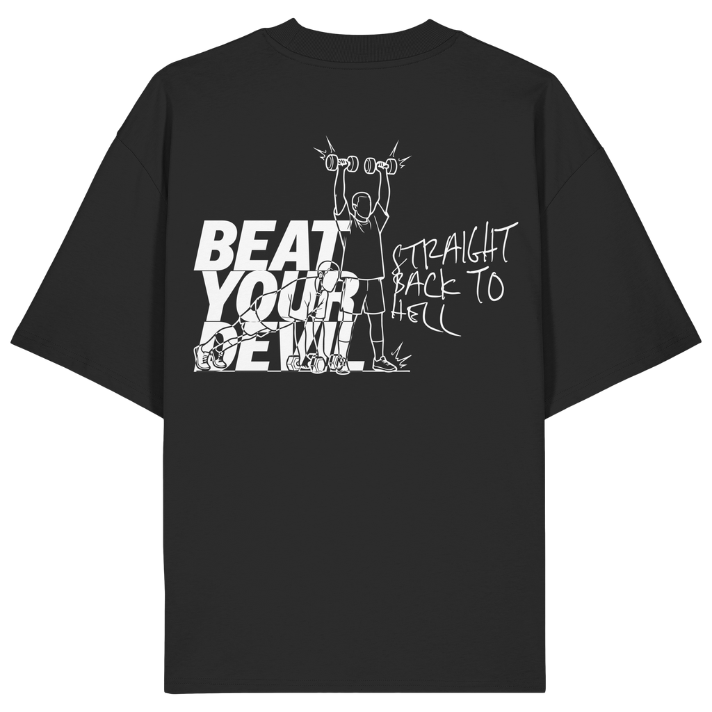 BEAT YOUR DEVIL – Pre-Season Edition - Organic Oversize Shirt