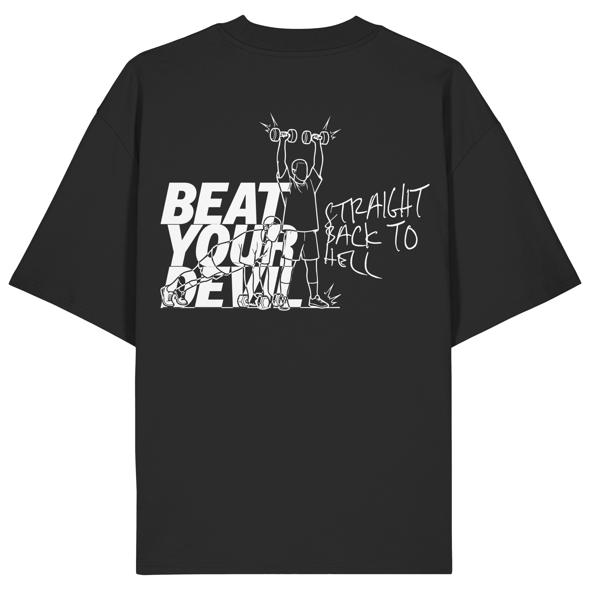 BEAT YOUR DEVIL – Pre-Season Edition - Organic Oversize Shirt