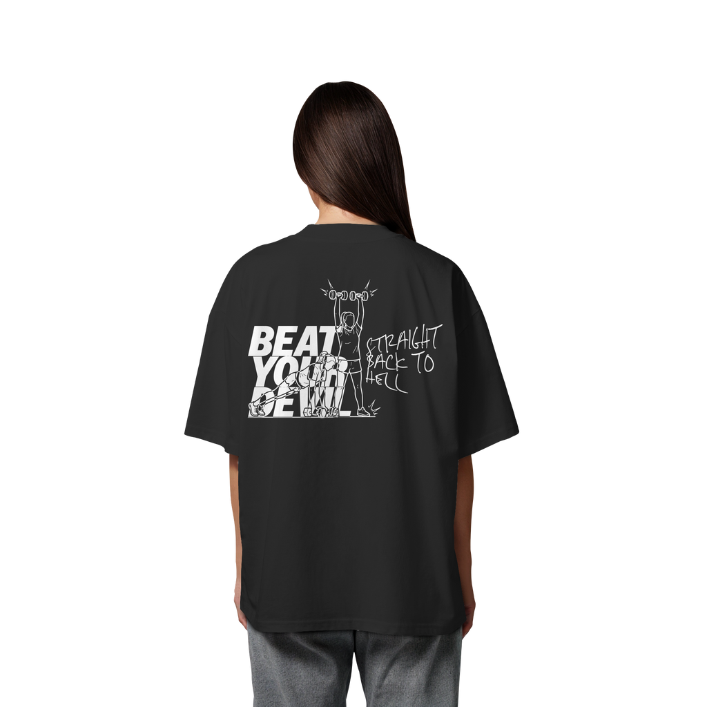 BEAT YOUR DEVIL – Pre-Season Edition - Organic Oversize Shirt
